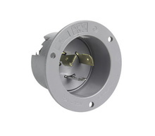 20A NEMA L520 Inlet, Gray 20A NEMA L520 Inlet, Gray