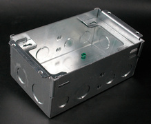 880W Series™ Two Gang Steel Floor Box for Wood Floors 880W Series™ Two Gang Steel Floor Box for Wood Floors