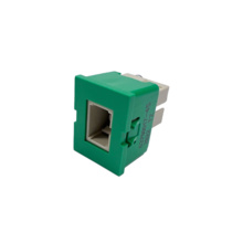 TracJack Module, 1-SC Simplex Multimode, Beige Adapter, Green Housing TracJack Module, 1-SC Simplex Multimode, Beige Adapter, Green Housing