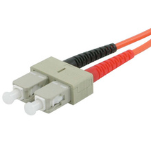 9.8ft (3m) SC-ST 62.5/125 OM1 Duplex Multimode PVC Fiber Optic Cable - Orange 9.8ft (3m) SC-ST 62.5/125 OM1 Duplex Multimode PVC Fiber Optic Cable - Orange
