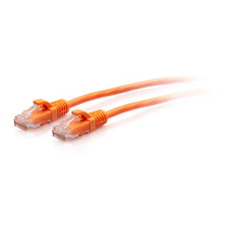 1ft (0.3m) Cat6a Snagless Unshielded (UTP) Slim Ethernet Network Patch Cable - Orange 1ft (0.3m) Cat6a Snagless Unshielded (UTP) Slim Ethernet Network Patch Cable - Orange