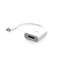 USB-C® to DisplayPort™ Adapter Converter - 4K 60Hz - White USB-C® to DisplayPort™ Adapter Converter - 4K 60Hz - White