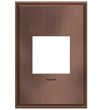 adorne® Matte Antique Copper 1-Gang Screwless Wall Plate adorne® Matte Antique Copper 1-Gang Screwless Wall Plate