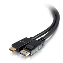 3ft (0.9m) DisplayPort™ Male to HDMI™ Male Passive Adapter Cable - 4K 30Hz 3ft (0.9m) DisplayPort™ Male to HDMI™ Male Passive Adapter Cable - 4K 30Hz