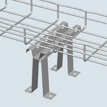 Under Floor Support Stand-Pregalv (2D,12W,4H) Under Floor Support Stand-Pregalv (2D,12W,4H)