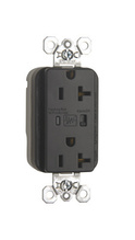 PlugTail® Extra Heavy Duty Surge Protective Duplex Receptacle, Black