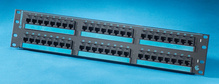 Clarity6 48-port Category 6 patch panel - eight-port modules - 19 in x 3.5 in Clarity6 48-port Category 6 patch panel - eight-port modules - 19 in x 3.5 in
