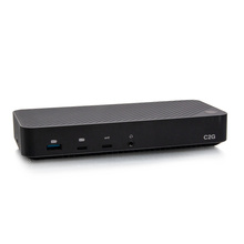 USB-C® 11-in-1 Hybrid DisplayLink and DP Alt Mode Triple 4K Docking Station with HDMI®, DisplayPort™, Ethernet, USB, 3.5mm Audio and Power Delivery up to 100W USB-C® 11-in-1 Hybrid DisplayLink and DP Alt Mode Triple 4K Docking Station with HDMI®, DisplayPort™, Ethernet, USB, 3.5mm Audio and Power Delivery up to 100W