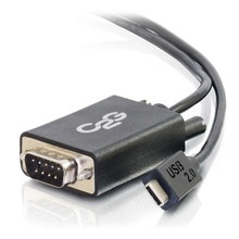 3ft (0.9m) USB 2.0 USB-C to DB9 Serial RS232 Adapter Cable 3ft (0.9m) USB 2.0 USB-C to DB9 Serial RS232 Adapter Cable