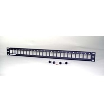 TechChoice Patch Panel Kit Flat Unloaded 24 Port