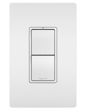 radiant® Two Single Pole/3-Way Switches, White radiant® Two Single Pole/3-Way Switches, White