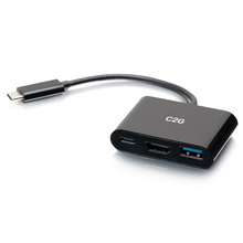 USB-C® 3-in-1 Mini Docking Station with HDMI®, USB-A, and USB-C Power Delivery up to 60W - 4K 30Hz USB-C® 3-in-1 Mini Docking Station with HDMI®, USB-A, and USB-C Power Delivery up to 60W - 4K 30Hz