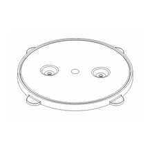 6IN POKE-THRU TERRAZZO RING 6IN POKE-THRU TERRAZZO RING