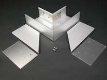 AL3300 90 Degree Flat End Fitting AL3300 90 Degree Flat End Fitting