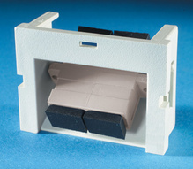 Series II Module, 1-SC Duplex (2 fibers) Multimode, 60 degree exit Series II Module, 1-SC Duplex (2 fibers) Multimode, 60 degree exit