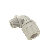 Nylon Cord Grip, 1/2-in NPT 90-Degree, .375-.437 OD Range Nylon Cord Grip, 1/2-in NPT 90-Degree, .375-.437 OD Range