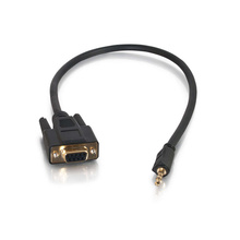 1.5ft (0.46m) Velocity™ DB9 Female to 3.5mm Male Adapter Cable 1.5ft (0.46m) Velocity™ DB9 Female to 3.5mm Male Adapter Cable