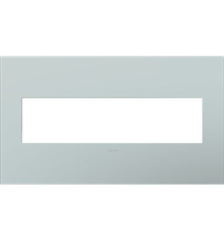 adorne® Pale Blue 4-Gang Screwless Wall Plate