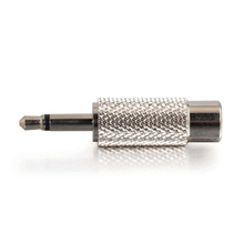3.5mm Mono Male to RCA Female Audio Adapter (TAA Compliant) 3.5mm Mono Male to RCA Female Audio Adapter (TAA Compliant)