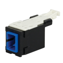 HDFM Fiber Module, SC, Blue Adapter, Black Housing HDFM Fiber Module, SC, Blue Adapter, Black Housing