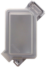 1-Gang Extra-Duty While-In-Use Weatherproof Cover, Frosted Plastic