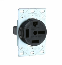 60A 250V 15-60R Straight Blade Single Flush Receptacle, 3-Pole, 4-Wire 60A 250V 15-60R Straight Blade Single Flush Receptacle, 3-Pole, 4-Wire
