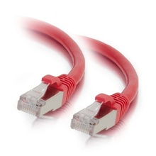 0.5ft (0.15m) Cat6 Snagless Shielded (STP) Ethernet Network Patch Cable - Red 0.5ft (0.15m) Cat6 Snagless Shielded (STP) Ethernet Network Patch Cable - Red