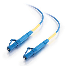 16.4ft (5m) LC-LC 9/125 OS1 Simplex Single-Mode Fiber Optic Cable - Plenum CMP-Rated - Blue 16.4ft (5m) LC-LC 9/125 OS1 Simplex Single-Mode Fiber Optic Cable - Plenum CMP-Rated - Blue