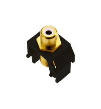 RCA to F-Connector, Black RCA to F-Connector, Black
