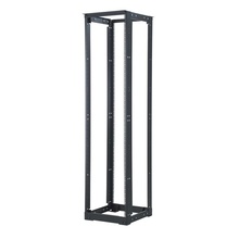 45U 4-Post Adjustable Open Frame Rack with M6 Rails - 21-32in Depth (TAA Compliant) 45U 4-Post Adjustable Open Frame Rack with M6 Rails - 21-32in Depth (TAA Compliant)