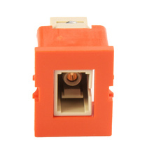 TracJack Module, 1-SC Simplex Multimode, Beige Adapter, Orange Housing TracJack Module, 1-SC Simplex Multimode, Beige Adapter, Orange Housing