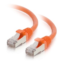 14ft (4.25m) Cat6 Snagless Shielded (STP) Ethernet Network Patch Cable - Orange 14ft (4.25m) Cat6 Snagless Shielded (STP) Ethernet Network Patch Cable - Orange