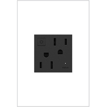 Discontinued - Discontinued - adorne® 15A Wi-Fi Ready Outlet, Graphite