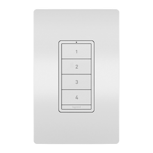radiant® Wired Smart Scene Controller with Netatmo, White radiant® Wired Smart Scene Controller with Netatmo, White