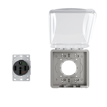 NEMA 14-50 EV Outlet Kit for Outdoor Power Pedestal