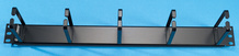 CABLE MANAGEMENT PANEL - Includes 5 steel rings - 3.5 in D - 1 RU CABLE MANAGEMENT PANEL - Includes 5 steel rings - 3.5 in D - 1 RU