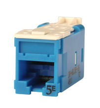 Clarity High Density Jack (HDJ) CAT5E, T568A/B, Blue