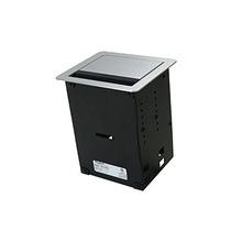 InteGreat™ A/V TABLE BOX WITH USB, FIELD WIRED,  ALUMINUM InteGreat™ A/V TABLE BOX WITH USB, FIELD WIRED,  ALUMINUM