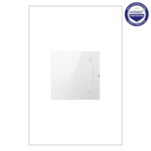 adorne® 0-10V Touch Dimmer, White, with Microban® adorne® 0-10V Touch Dimmer, White, with Microban®