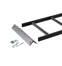 Runway Wall to Rack Kit, Black Runway Wall to Rack Kit, Black