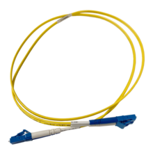 Infinium Ultra LC to LC  Duplex Patch Cord 2mm OS2 Plenum Yellow, 5 Meter Infinium Ultra LC to LC  Duplex Patch Cord 2mm OS2 Plenum Yellow, 5 Meter