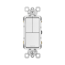 radiant® Two Single-Pole Switches and Single Pole/3-Way Switch, White