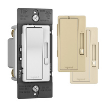 radiant® Tru-Universal Single Pole/3-Way Dimmer, Tri-Color radiant® Tru-Universal Single Pole/3-Way Dimmer, Tri-Color