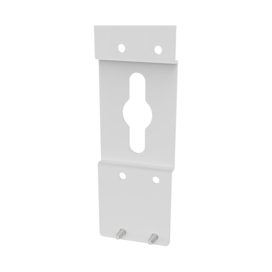 Assembled Straight Top/Bottom - Mighty Mo 20 PDU Mounting Brackets, Rack Rail Mount, 1 Wide, White (MM20PDUMBRC1W-W)