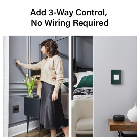adorne® Wireless Remote Smart Fan Controller with Netatmo, White