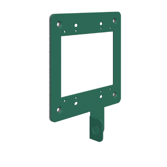 Replacement 2-Gang Plate Locking, Green