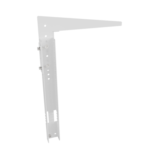 Assembled Inside Angled Away - Mighty Mo 20 Starline Busway Mounting Bracket, White (MM20BUSMB12-W)