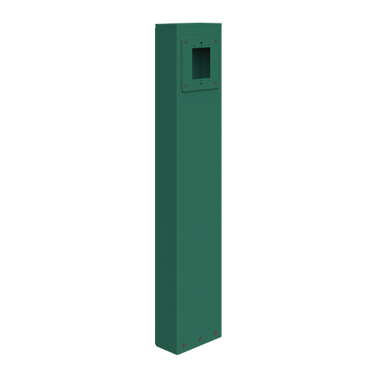 Power Pedestal 1-Gang, Green