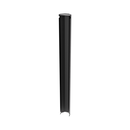 MM20ADK712VMD-B Mighty Mo Vertical Manager Air Dam - Front view, angled left
