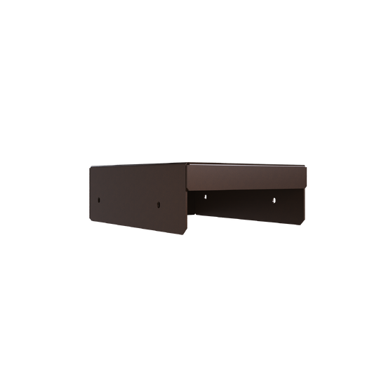 Power Pedestal Device Plate Right Angled